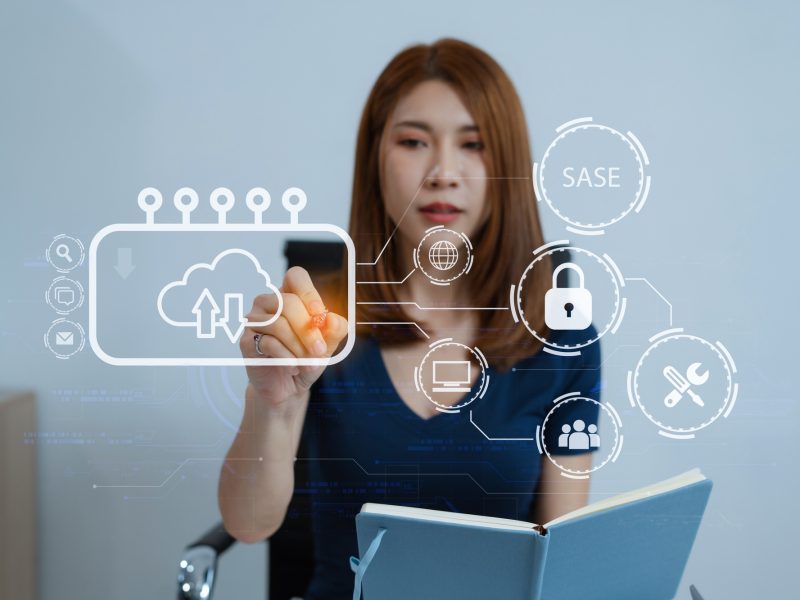 secure access service edge concept. secure access service edge concept.